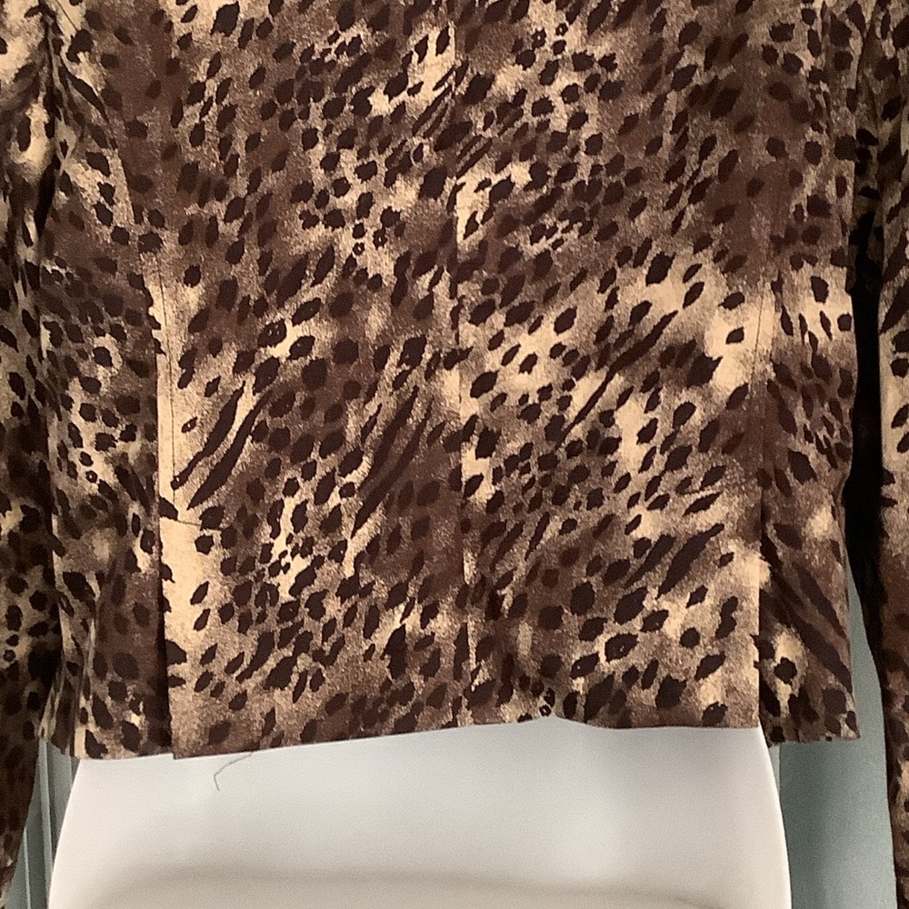 Grace Elements Animal Print Jacket - image 8